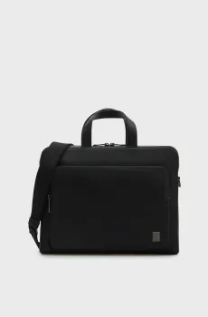Мужская черная сумка для ноутбука EMBLEM Черный ONESIZE Calvin Klein LV04D3290G