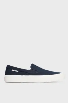 Мужские темно-синие слипоны TJM SLIP ON CANVAS Синий 44 Tommy Jeans EM0EM01366