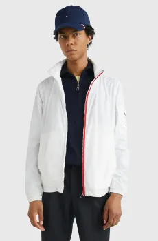 Мужская белая ветровка PACKABLE REGATTA JACKET Белый S Tommy Hilfiger MW0MW29945