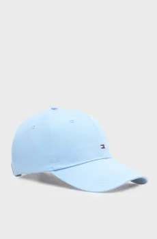 Мужская голубая кепка FLAG COTTON 6 PANEL Голубой ONESIZE Tommy Hilfiger AM0AM13008