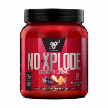 Предтренировочный комплекс BSN N.O.-Xplode 3.3 Pre-Workout Фруктовый пунш, в порошке, 555 г Предтренировочный комплекс BSN N.O.-Xplode 3.3 Pre-Workout Фруктовый пунш, в порошке, 555 г