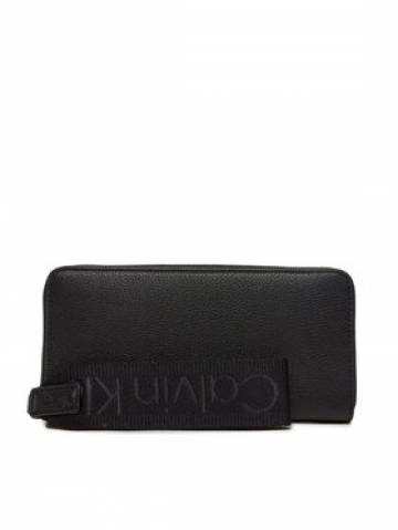 Calvin Klein Великий жіночий гаманець K60K612749 Чорний Calvin Klein Великий жіночий гаманець K60K612749 Чорний