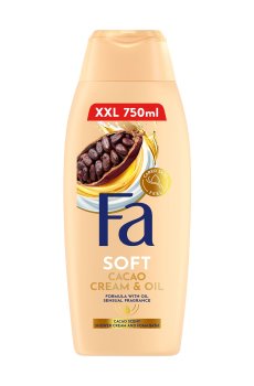 Крем-гель для душа Fa Сream & Oil с маслом кокоса и ароматом какао, 750 мл