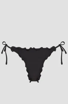 Женские черные трусики от купальника Черный L HUGO 50540244;001