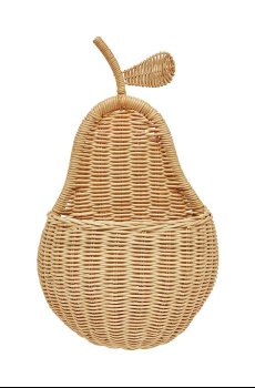 Настенная корзина для хранения OYOY Wall Basket Pear