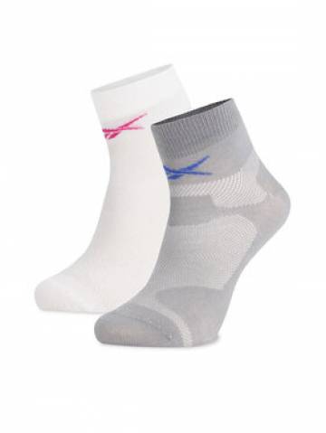 Reebok Набір 2 пар низьких шкарпеток unisex R0403-SS24 (2-pack) Білий Reebok Набір 2 пар низьких шкарпеток unisex R0403-SS24 (2-pack) Білий