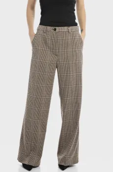 Женские брюки в клетку Разноцветный 25 Replay W8078 .000.52645