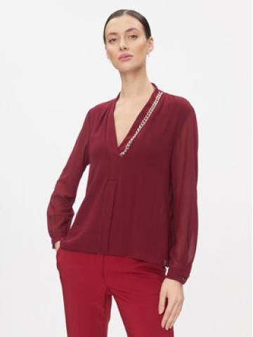 Rinascimento Блузка CFC0116133003 Бордовий Regular Fit Rinascimento Блузка CFC0116133003 Бордовий Regular Fit