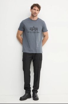 Хлопковая футболка Alpha Industries Basic T-Shirt