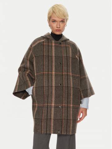 Weekend Max Mara Вовняне пальто Agitare 2425496012 Чорний Loose Fit Weekend Max Mara Вовняне пальто Agitare 2425496012 Чорний Loose Fit