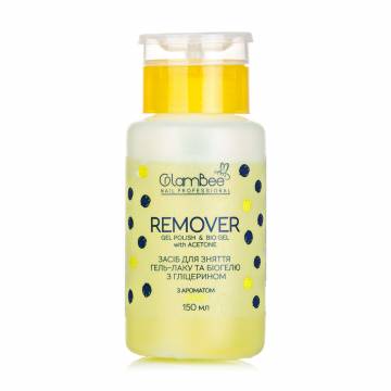Жидкость для снятия гель-лака и биогеля GlamBee Remover Дыня, 150 мл Жидкость для снятия гель-лака и биогеля GlamBee Remover Дыня, 150 мл
