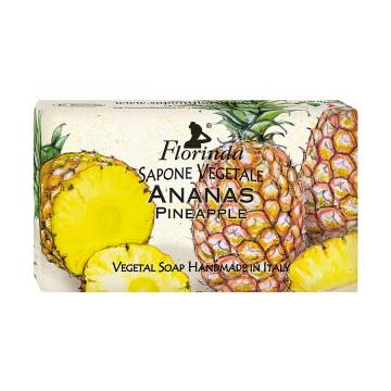 Натуральное мыло Florinda Vegetal Soap Pineapple Ананас, 100 г Натуральное мыло Florinda Vegetal Soap Pineapple Ананас, 100 г