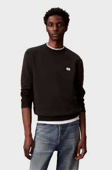 Мужской черный свитшот 350TERRY BADGE Черный XL Calvin Klein Jeans LV04RC273G