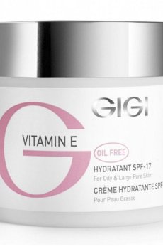 Увлажняющий крем для лица Gigi Vitamin E Hydratant SPF 17 для жирной кожи, 50 мл
