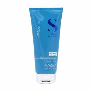 Очищающий кондиционер Alfaparf Semi Di Lino Curls Hydrating Co-Wash Conditioner для вьющихся волос, 200 мл Очищающий кондиционер Alfaparf Semi Di Lino Curls Hydrating Co-Wash Conditioner для вьющихся волос, 200 мл