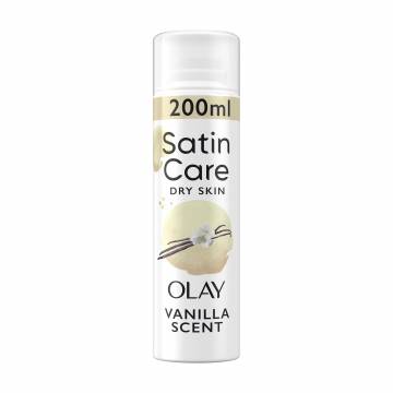 Гель для бритья Gillette Satin Care Dry Skin Olay Vanilla Cashmere женский, для сухой кожи, 200 мл Гель для бритья Gillette Satin Care Dry Skin Olay Vanilla Cashmere женский, для сухой кожи, 200 мл