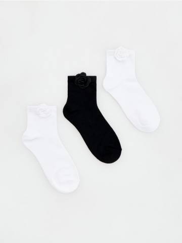 Reserved - GIRLS` SOCKS MULTI - білий - 630EB-00X Reserved - GIRLS` SOCKS MULTI - білий - 630EB-00X