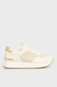 Женские белые кроссовки Белый 40.5 Michael Kors 43R4RNFSAB