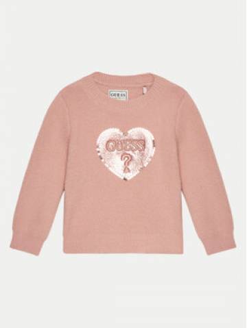 Guess Светр K4BR02 Z3220 Рожевий Regular Fit Guess Светр K4BR02 Z3220 Рожевий Regular Fit