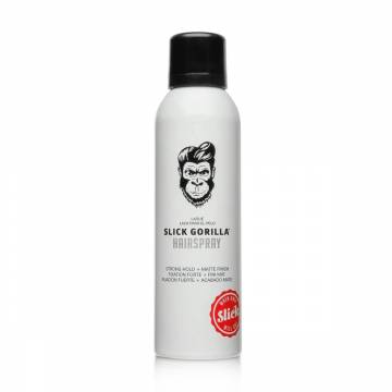 Спрей для укладки волос Slick Gorilla Hair Spray сильной фиксации, с матовым финишем, 200 мл Спрей для укладки волос Slick Gorilla Hair Spray сильной фиксации, с матовым финишем, 200 мл