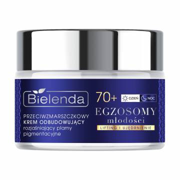 Восстанавливающий и осветляющий крем для лица Bielenda Exosomes Of Youth против морщин, 70+, 50 мл Восстанавливающий и осветляющий крем для лица Bielenda Exosomes Of Youth против морщин, 70+, 50 мл