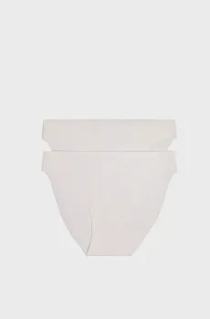 Женские белые трусики (2 шт) Белый S womensecret 7683081