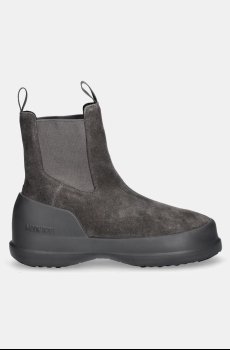 Замшевые сапоги Moon Boot MB LUNA CHELSEA SUEDE