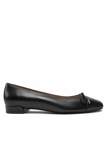 Stuart Weitzman Балетки Sleek Bow Flat SJ598 Чорний Stuart Weitzman Балетки Sleek Bow Flat SJ598 Чорний