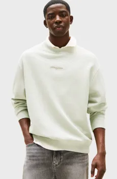 Мужской мятный свитшот RLX WAFFLE Ментоловый L Tommy Jeans DM0DM21622