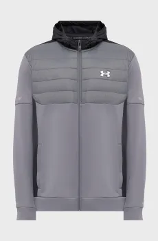Мужская серая ветровка UA Armour Flc Pro Utility FZ Серый M Under Armour 6005617-025