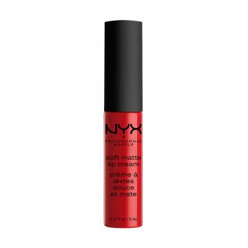 Жидкая матовая помада для губ NYX Professional Makeup Soft Matte Lip Cream 01 Amsterdam, 8 мл Жидкая матовая помада для губ NYX Professional Makeup Soft Matte Lip Cream 01 Amsterdam, 8 мл