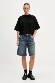 Хлопковая футболка HUGO Damelody