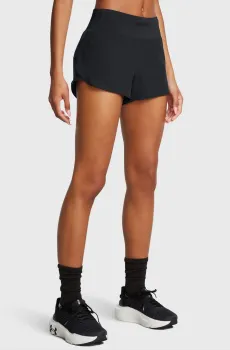 Женские черные шорты UA Launch Pro 3 Shorts Черный S Under Armour 1386331-001