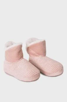 Женские пудровые угги Розовый 37 womensecret 4992575