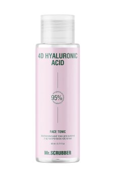 Увлажняющий тоник для лица Mr.Scrubber 4D Hyaluronic Acid Face Tonic с 4Д гиалуроновой кислотой, 80 мл