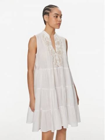 lola_casademunt Літня сукня LS2416032 Білий Relaxed Fit lola_casademunt Літня сукня LS2416032 Білий Relaxed Fit