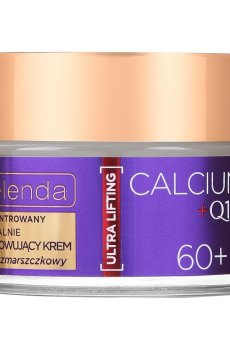 Концентрированный радикально восстанавливающий крем для лица Bielenda Calcium + Q10 против морщин, 60+, 50 мл