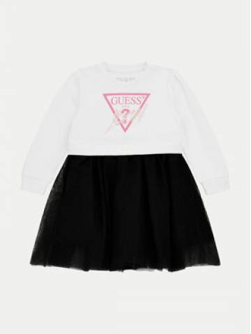 Guess Повсякденна сукня K4YK09 KB8R0 Білий Regular Fit Guess Повсякденна сукня K4YK09 KB8R0 Білий Regular Fit