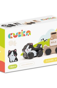 Деревянная игрушка Cubika Веселые котята, от 1.5 лет (15450)
