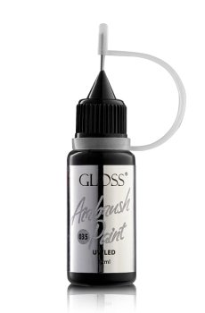 Уценка! Краска для аэрографа Gloss Airbrush Paint UV/LED 035, 12 мл