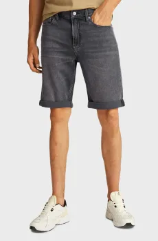 Мужские серые джинсовые шорты SLIM SHORT Серый 31 Calvin Klein Jeans J30J327515