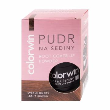 Пудра Colorwin Root Cover Up Powder для маскировки седины и отросших корней волос, Light Brown, 3.2 г Пудра Colorwin Root Cover Up Powder для маскировки седины и отросших корней волос, Light Brown, 3.2 г