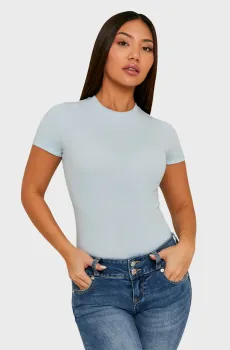 Женское голубое боди Голубой S Tally Weijl SBOCOCOSYT