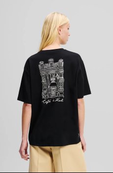 Хлопковая футболка Karl Lagerfeld