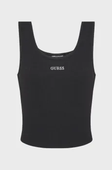 Женская черная майка Черный XS Guess V6GP05.K2970;JBLK