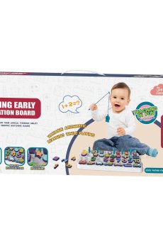 Магнитная рыбалка QiYiLe Fishing Early Education Board 5 в 1 для раннего развития, от 3 лет