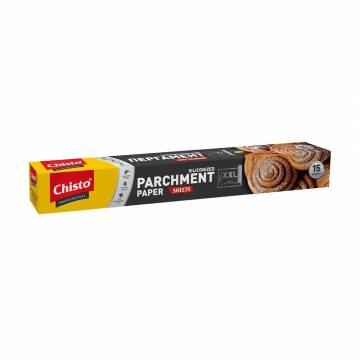 Пергамент для выпечки Chisto Professional силиконизированный, листовой, 38*42 см, 15 шт Пергамент для выпечки Chisto Professional силиконизированный, листовой, 38*42 см, 15 шт