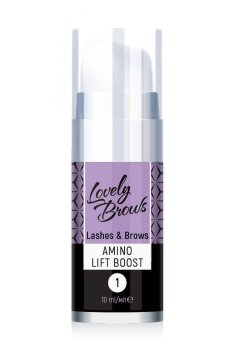 Уценка! Средство для ламинирования бровей и ресниц Lovely Brows Amino Lift Boost Step 1, 10 мл
