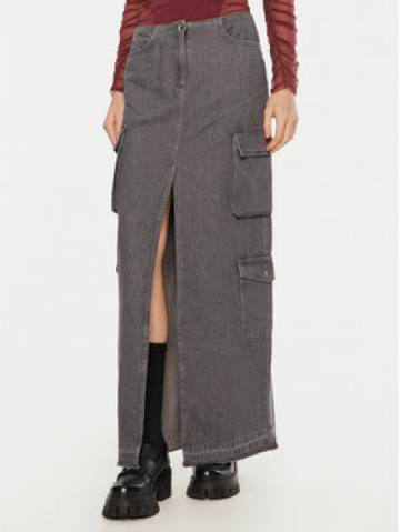 Patrizia Pepe Джинсова спідниця 8G0415/D080-S684 Сірий Regular Fit Patrizia Pepe Джинсова спідниця 8G0415/D080-S684 Сірий Regular Fit
