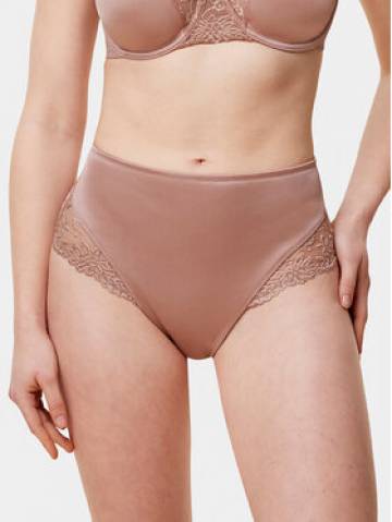 Triumph Класичні труси з високою талією Ladyform Soft Maxi 10210671 Бежевий Triumph Класичні труси з високою талією Ladyform Soft Maxi 10210671 Бежевий